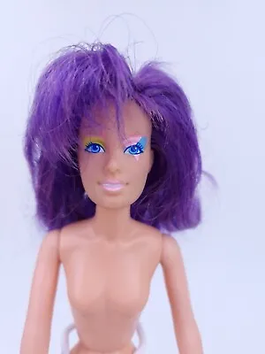 Buy Vintage 1986 Hasbro Purple Hair Jem And The Holograms Clash Misfits Doll • 30.36£