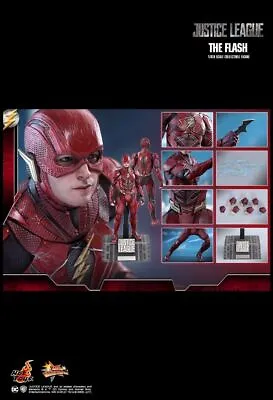 Buy Hot Toys Mms448 Justice League The Flash 1/6th Scale Collectible Figure • 375.16£