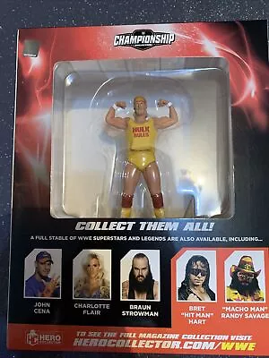 Buy WWE Championship - Hulk Hogan Eaglemoss Hero Collector Figurine NEW • 12£