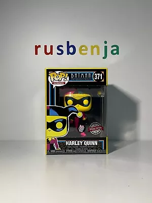 Buy Funko Pop! DC Heroes Blacklight Harley Quinn Special Edition #371 • 10.99£