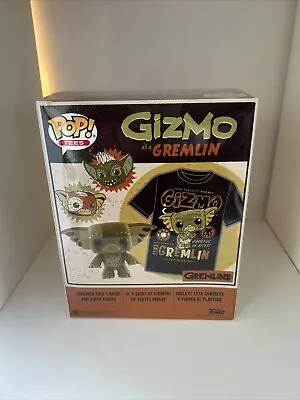 Buy Funko Pop Tees Gizmo As A Gremlin Exclusive Pop And Tee Collector Box Size Small • 29.99£