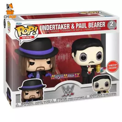 Buy Undertaker And Paul Bearer - Funko Pop! - WWE - Gamestop Exclusive • 38.49£