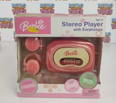 Buy Vintage New Walkman 2005 Mc Music Cassette Barbie Stereo Player With Earphones • 61.66£