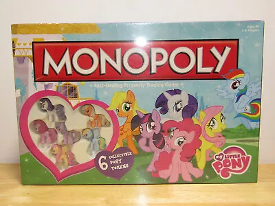 Buy My Little Pony Monopoly Board Game Hasbro 2013 BRAND NEW Plastic Wrapped • 39.37£