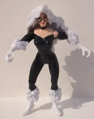 Buy 1996 Toy Biz Spider-man Black Cat Action Figure 13 Cm Marvel Legends Hasbro • 4£