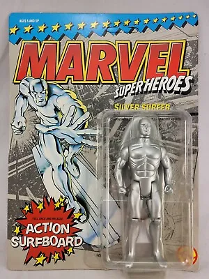 Buy Toybiz Marvel Super Heroes Silver Surfer MOC Mint Carded Unpunched 1990 Galactus • 40£