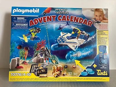 Buy Playmobil Advent Calendar - Bathing Fun Police Diving Mission • 21.99£