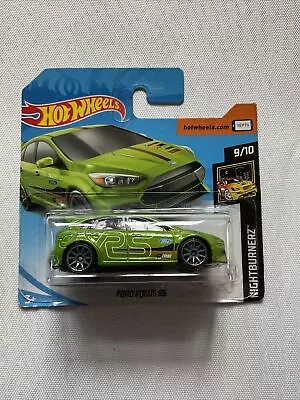 Buy Ford Focus RS Green Short Card - Hot Wheels • 6.99£