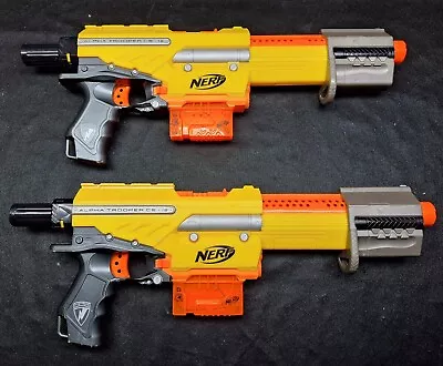 Buy Nerf Alpha Yellow Trooper CS -18 X2 Tested And Working  • 15£