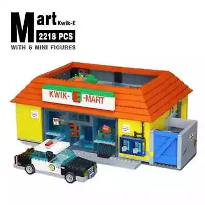 Buy 2218 Pcs Kwik E Mart Building Blocks Set • 130£