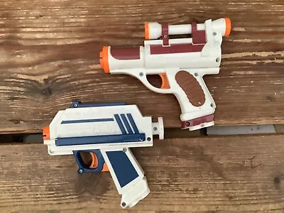 Buy Star Wars Nerf Gun Cad Bane & Captain Rex Blaster Clone Trooper Hasbro 2010 Toys • 19.99£