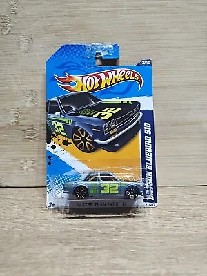 Buy Hot Wheels Faster Than Ever 2012 Datsun Bluebird 510 Mattel 2/10 With Protector  • 14.95£
