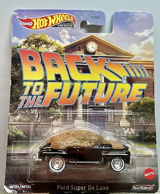Buy Hotwheels Back To The Future Ford Super De Luxe  Alloys Rubber Tyres • 13.90£