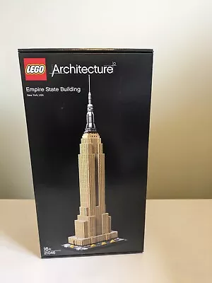Buy LEGO 21046 Architecture Empire State Building Brand New & Sealed Set Full Size  • 159£
