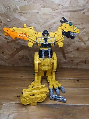 Buy Power Rangers Dino Charge Yellow Megazord + Charger • 17.99£