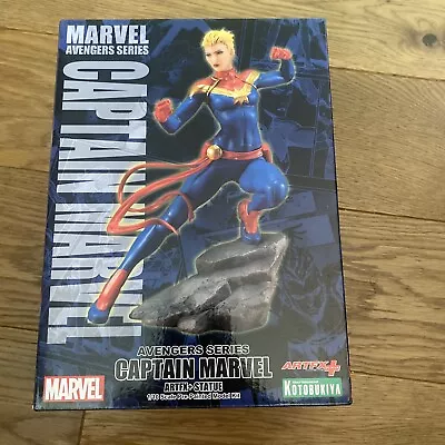 Buy Kotobukiya 1:10 Captain Marvel ARTFX+ Statue Marvel Comics Avengers Series • 50£