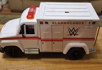 Buy WWE WREKKIN SLAMBULANCE Wrestling Figure Accessory Playset Ambulance  • 27£