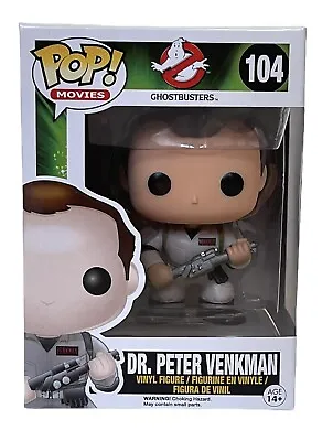 Buy Ghostbusters Dr Peter Venkman Funko Pop Vinyl Action Figure 104 New Afterlife • 19.99£