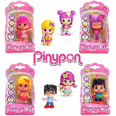 Buy Pinypon Series 6 Collectable Figures: Can Exchange Clothes, Hair, And All Access • 7.99£