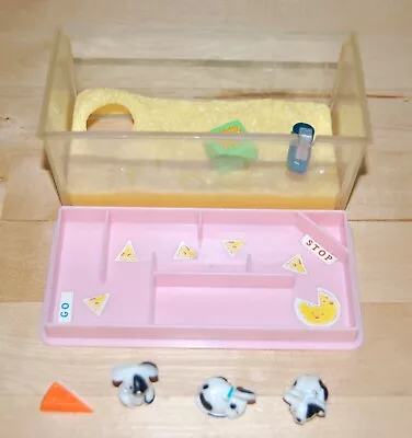 Buy Vintage Kenner Littlest Pet Shop Itsy Bitsy Mice With Cheesy Maze Playset • 11.50£