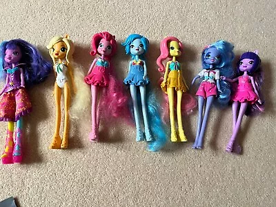 Buy My Little Pony - Equestria Girls Dolls Bundle Of 7 Rare • 25£