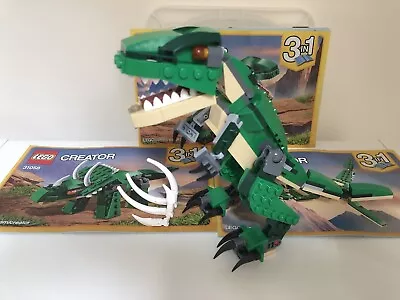 Buy LEGO Creator 3 In 1 Mighty Dinosaurs (31058) 100% Complete With Instructions • 6.95£