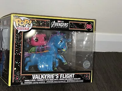 Buy Funko Pop Rides Valkyrie's Flight Black Light Infinity Saga #86 86 Avengers • 24.95£
