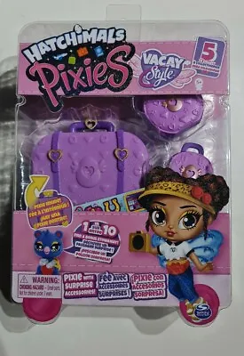Buy Hatchimals Pixies Vacay Style Surprise Doll (Purple) New Pixes Toy Gift Kids • 9.99£