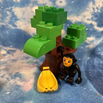 Buy Lego Duplo Monkey Figure With Bananas Wild Zoo Animals & Tree • 9.99£
