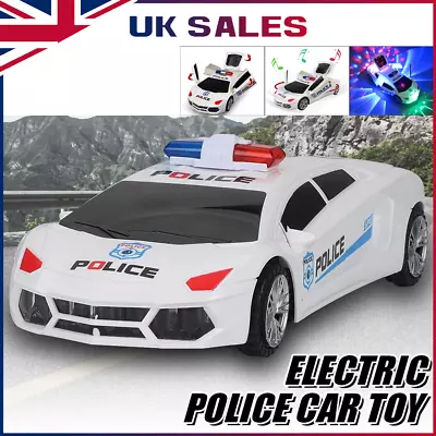 Buy Toys For Boys Police Car Flashing LED Light Music Electric Toy Kids Gift HOT • 8.95£