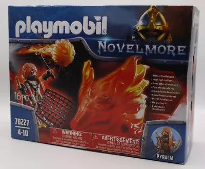 Buy Playmobil 70227 Novelmore Knights Burnham Raiders Spirit Of Fire NEW 16pc Set • 6.99£