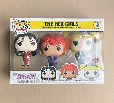 Buy Funko Pop Scooby Doo The Hex Girls 3-Pack + Free Protector • 74.99£