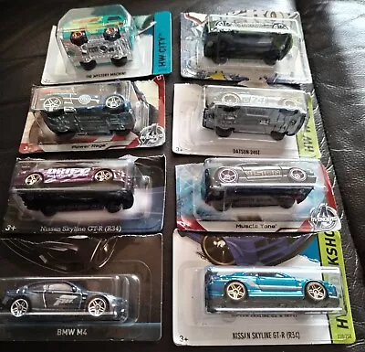 Buy Hot Wheels A Set Of 8 Rare Cars Brand New By Mattel  • 40£