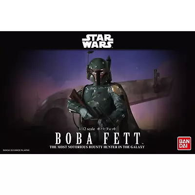 Buy Bandai Star Wars Boba Fat 1/12 • 39.13£