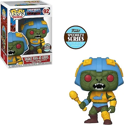 Buy Funko Pop Masters Of The Universe Snake Man At Arms Specialty GIFT IDEA 92 RARE • 11.99£