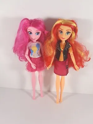 Buy Equestria Girls Sunset Shimmer And Pinki Pie Dolls My Little Pony • 15.37£