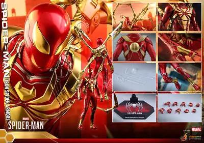 Buy Hottoys Vgm38 Hot Toys 1/6 Marvel'S Spider-Man Spiderman Iron Spider Armor Suit • 319.35£