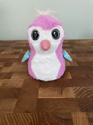 Buy Hatchimals Pink Penguala Penguin Bird Interactive Plush Toy Pet • 5£