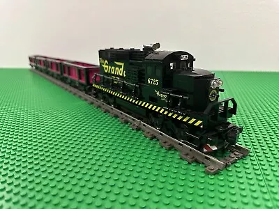 Buy Lego Train Cargo Bnsf | 9v 12v | Moc Custom  • 197.35£