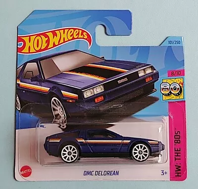 Buy Hot Wheels 2023. DMC Delorean. HW The '80s. New Collectable Toy Model Car.  • 4£