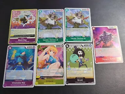Buy 7x One Piece TCG - Rare Cards Bundle Wings Of The Captain - English NM • 11.72£