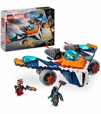 Buy LEGO Marvel 76278 Rocket's Warbird Vs. Ronan Age 8+ 290pcs • 22£