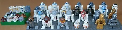 Buy Lego Star Wars Astromech Droids, R2-D2 & Parts Minifigures Bundle • 99.99£