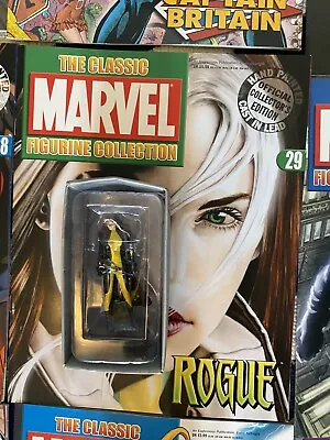 Buy Eaglemoss The Classic Marvel Figurine Collection Rogue Issue 29 With Magazine • 6.99£