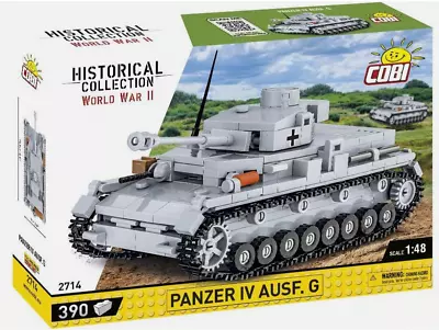 Buy Cobi 2714 - World War II - Panzer IV Ausf.G 390 Pcs • 19.99£