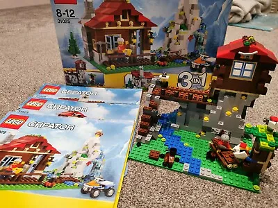 Buy LEGO CREATOR: Mountain Hut (31025) 3 In 1, 100% Complete • 12£