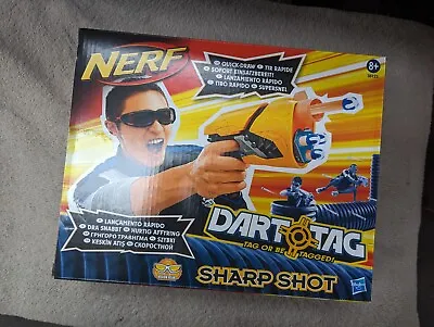 Buy Nerf Dart Tag Sharp Shot New In Box Blaster Pistol BARGAIN  • 12£