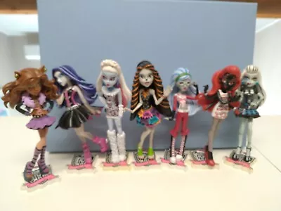 Buy Monster High Figures Lot 7 Bundle 16cm With Mattel Stands • 25.69£