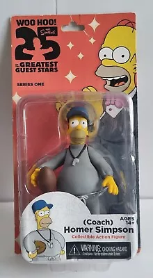 Buy The Simpsons Homer Simpson Coach Homer Series 1 5  Action Figure Neca • 19.99£