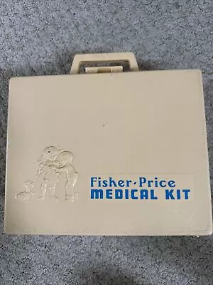 Buy 1977 Fisher Price Medical Case Kit #936 Complete Set Vintage Doctors Kids Kit • 25£